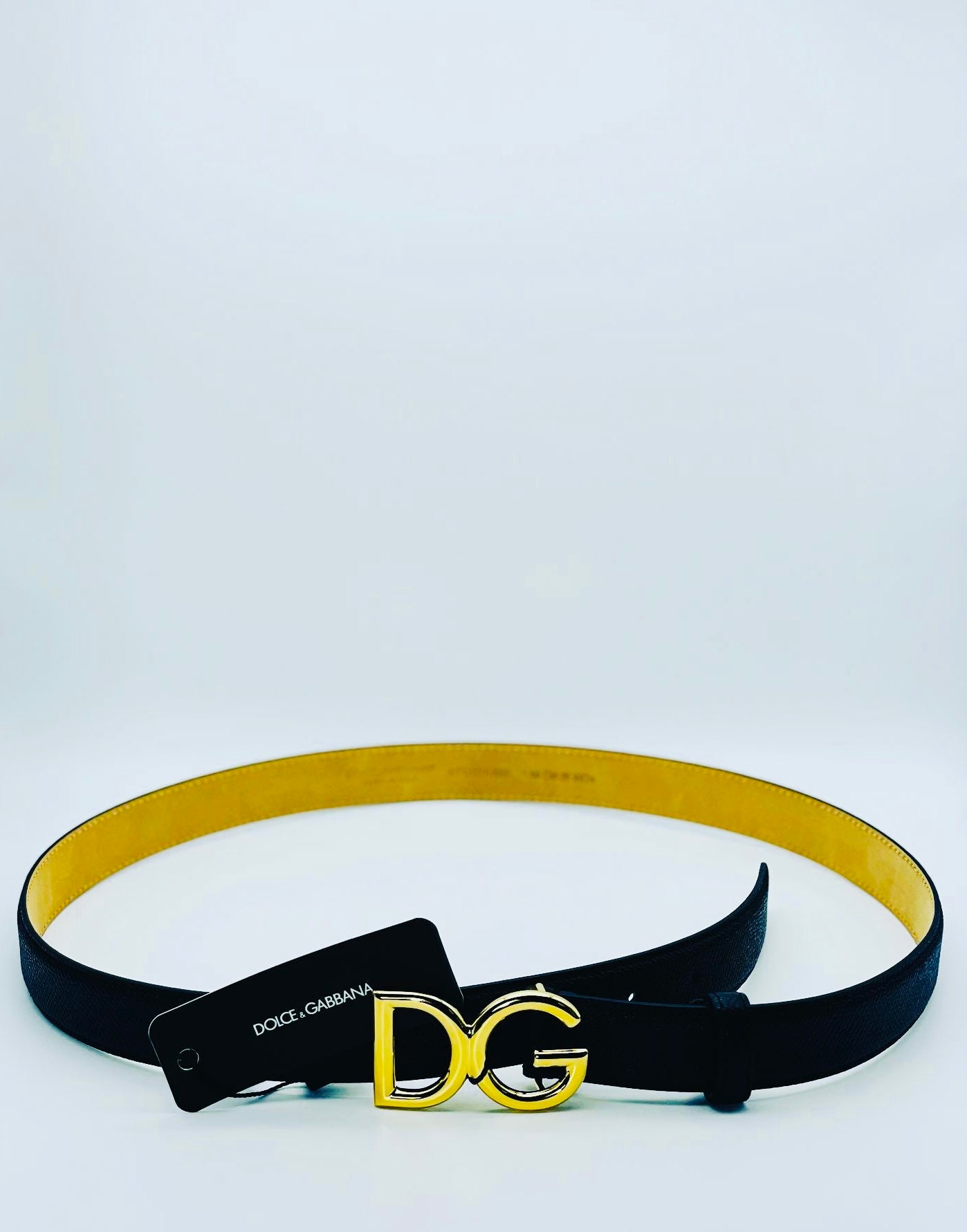DOLCE & GABBANA DG logo buckle belt