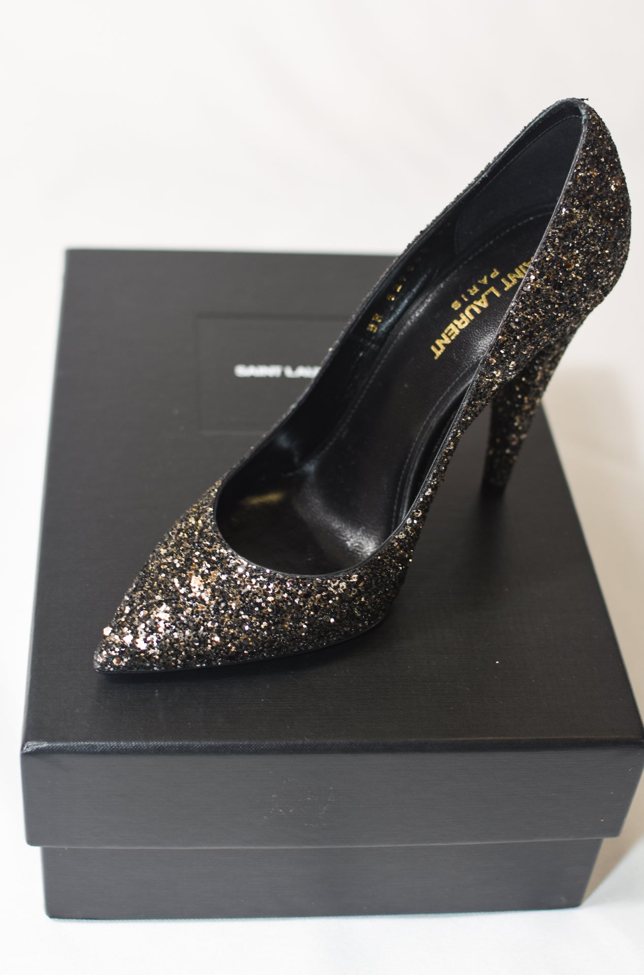 SAINT LAURENT GLITTER MIDNIGHT