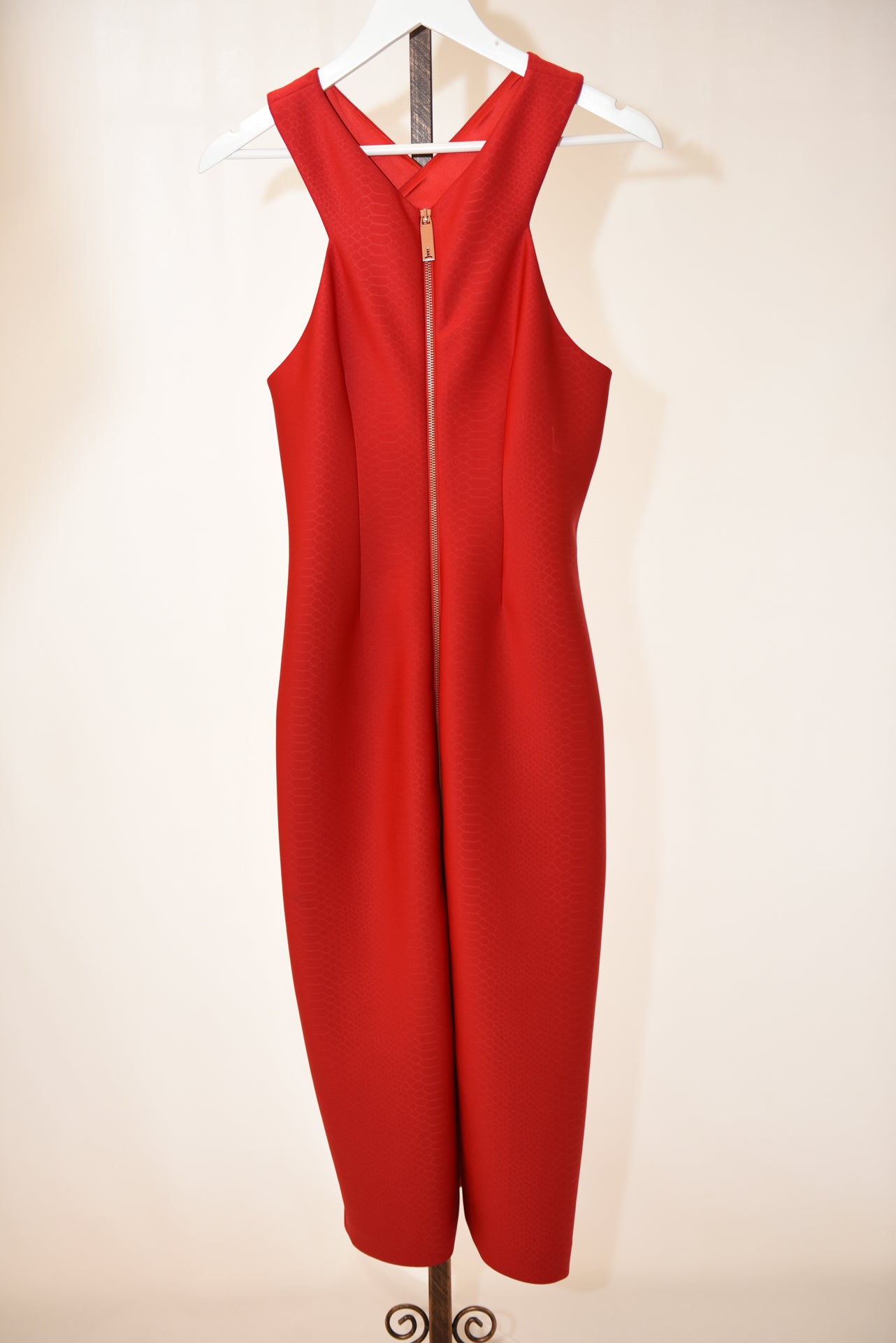 Ted Baker Red Crossover Dress