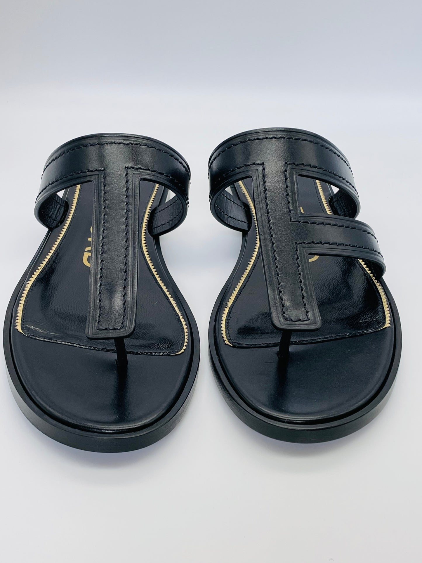 TOM FORD T F Logo Sandals