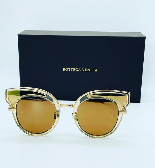 Bottega Veneta 4mm Cat Eye Sunglasses