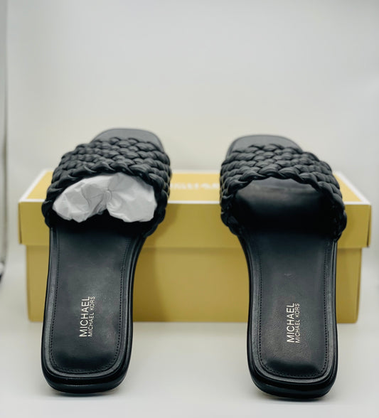 AMELIA BRAIDED SLIDE SANDAL