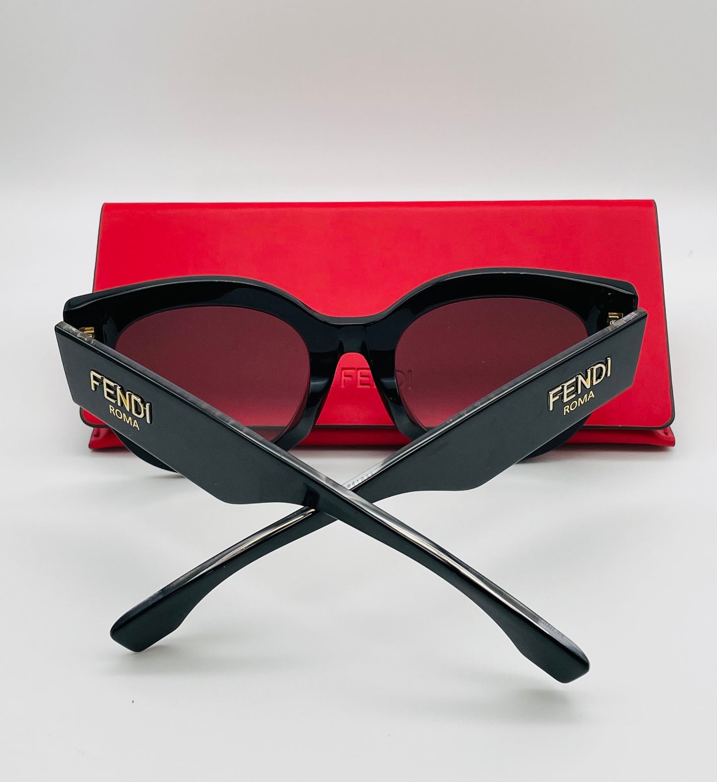 Fendi 53mm Logo Lens Round