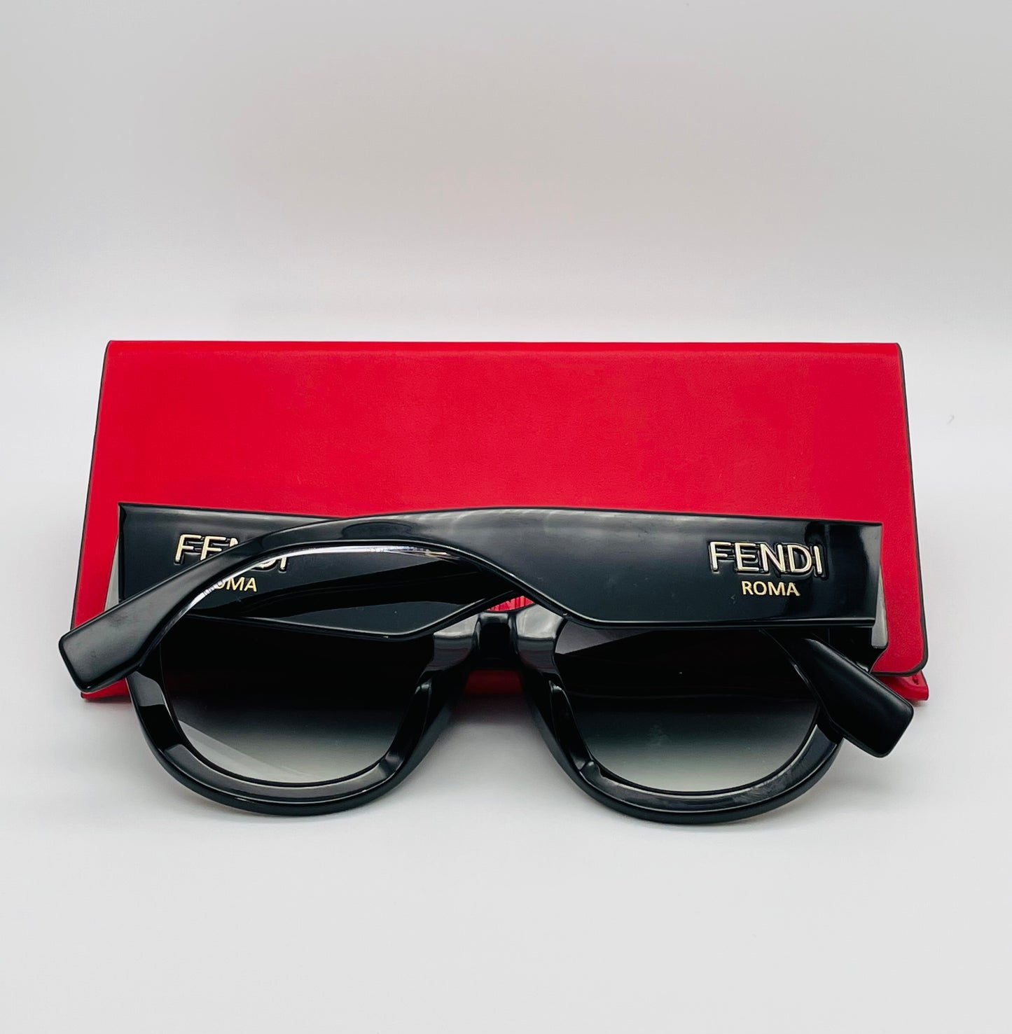 Fendi 53mm Logo Lens Round