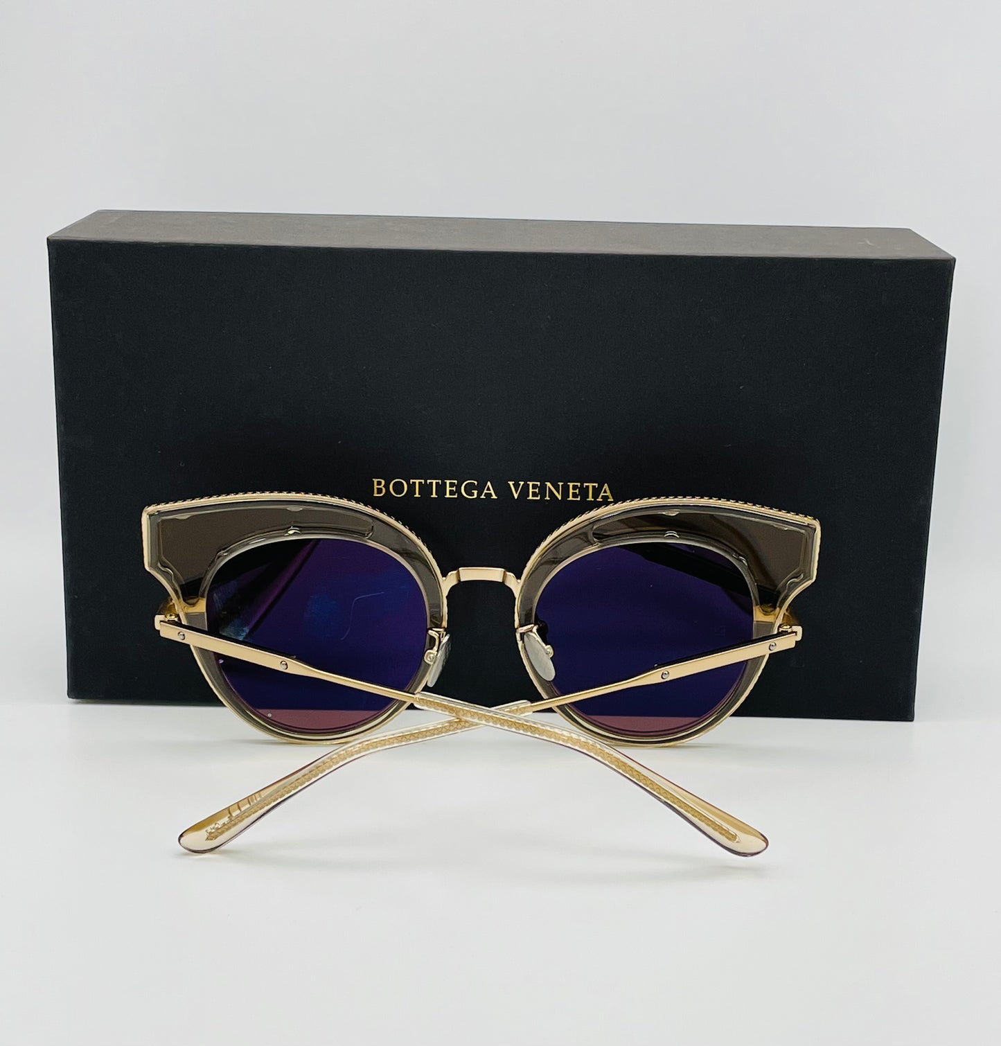 Bottega Veneta 4mm Cat Eye Sunglasses