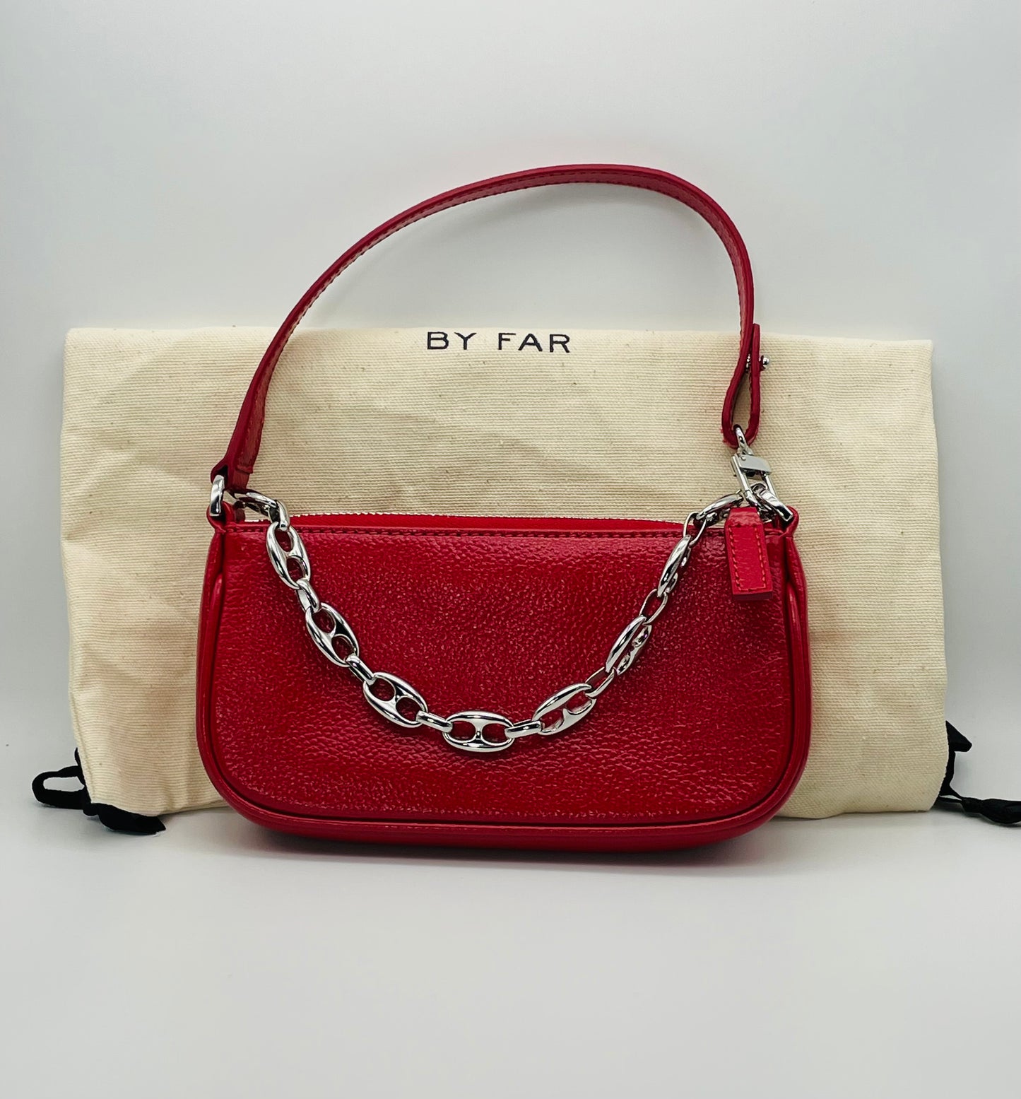 By FAR Rachel Mini Leather Shoulder Bag